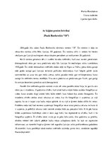 Konspekts 'Ar kājām pretī brīvībai. Pauls Bankovskis "18"', 1.