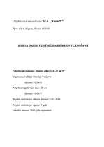 Biznesa plāns 'SIA "N un N"', 1.