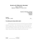 Paraugs 'Vēstule', 1.