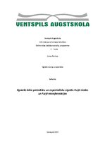 Paraugs 'Ilgstoša laika periodisku un neperiodisku signālu Furjē rindas un Furjē transfor', 1.