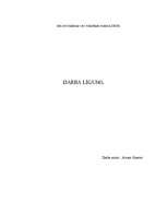 Konspekts 'Darba līgums', 1.