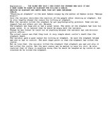 Eseja '"Shooting an elephant" by George Orwell', 1.