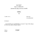 Paraugs 'Izziņa', 1.