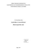 Konspekts 'Elektromagnētiskie viļņi', 1.