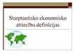 Prezentācija 'Starptautisko ekonomisko attiecību definīcijas', 1.