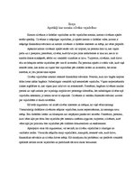 Eseja 'Apstākļi, kas nosaka cilvēka vajadzības', 1.