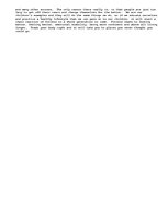 Eseja 'Fitness in America, an Opinionated Paper', 4.