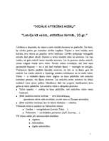 Referāts 'Latvija kā valsts attīstības forma 20.gadsimtā', 1.