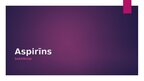 Prezentācija 'Aspirīns', 1.