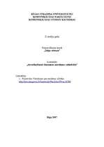 Konspekts 'Atsvešināšanās fenomens mūsdienu sabiedrībā', 1.