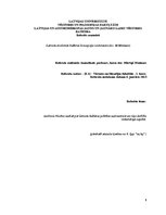 Referāts 'Andrieva Niedras uzskati par Latvijas kultūras politiku un viņa darbība vēsturis', 1.
