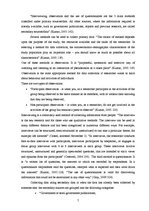 Referāts 'General Outlines of Research Process', 7.