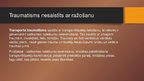 Prezentācija 'Traumatisms', 8.