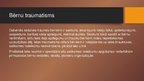 Prezentācija 'Traumatisms', 9.