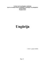 Referāts 'Sporta attīstība Ungārijā', 1.