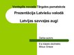 Prezentācija 'Latvijas savvaļas augi', 1.