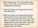 Prezentācija 'The Great Gatsby', 4.
