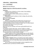Konspekts 'Nodarbības konspekts. Sniegputenis', 1.