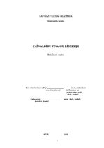 Diplomdarbs 'Pašvaldību finanšu līdzekļi', 2.