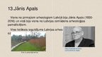 Prezentācija 'Arheoloģijas nozīme Latvijas kultūras izpētē', 16.