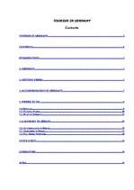 Referāts 'Tourism in Germany', 1.