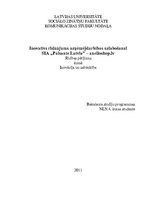 Referāts 'Inovatīvs risinājums uzņēmējdarbības uzlabošanai SIA "Pulsante Latvia" - anellos', 1.
