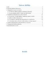 Prakses atskaite 'Agrīnās bērnības pedagoģiskā prakse', 2.