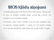 Prezentācija 'BIOS sistēmas darbība', 11.