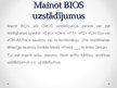 Prezentācija 'BIOS sistēmas darbība', 12.