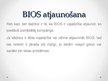 Prezentācija 'BIOS sistēmas darbība', 13.