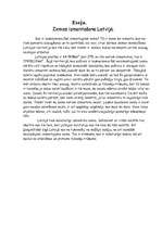 Eseja 'Zemes izmantošana Latvijā', 1.