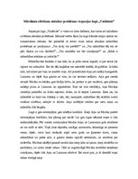 Eseja 'Mūsdienu cilvēkam aktuālas problēmas Aspazijas lugā "Vaidelote"', 1.