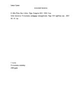 Eseja 'Ētikas problēmas skolotāja darbā', 4.