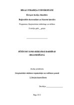 Konspekts 'Pētījumu loma reklāmas darbības organizēšanā', 1.