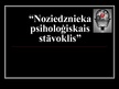Prezentācija 'Noziedznieka psiholoģiskais stāvoklis', 1.