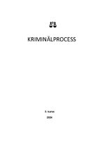 Konspekts 'Kriminālprocess', 1.