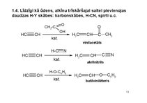 Prezentācija 'Alkīni un arēni', 13.