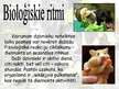 Prezentācija 'Bioloģiskie ritmi', 2.