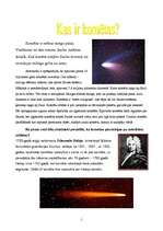 Konspekts 'Komētas', 1.