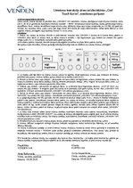 Paraugs 'Lietošanas instrukcija ūdens sadales iekārtas „Cool Touch Karbo”, nomāšanas gadī', 1.