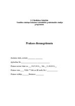 Prakses atskaite 'Prakses dienasgrāmata psihoneiroloģijā', 1.