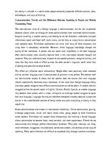 Eseja 'Learning foreign languages in a global world', 2.