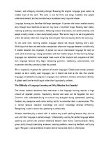 Eseja 'Learning foreign languages in a global world', 5.