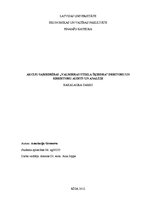 Diplomdarbs 'Akciju sabiedrības "Valmieras stikla šķiedra" debitoru un kreditoru audits un an', 1.