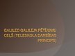 Prezentācija 'Teleskopa darbības princips', 1.