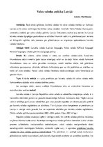 Referāts 'Valsts valodas politika Latvijā', 1.