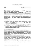 Paraugs 'Patapinājuma līgums', 1.