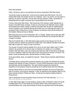 Eseja 'Public Speech about Entrepreneur Walt Elias Disney', 1.