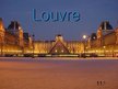 Prezentācija 'Louvre Museum', 1.
