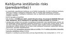 Prezentācija 'Neatļauta darbība, vaina un neuzmanība civiltiesiskajā atbildībā', 14.